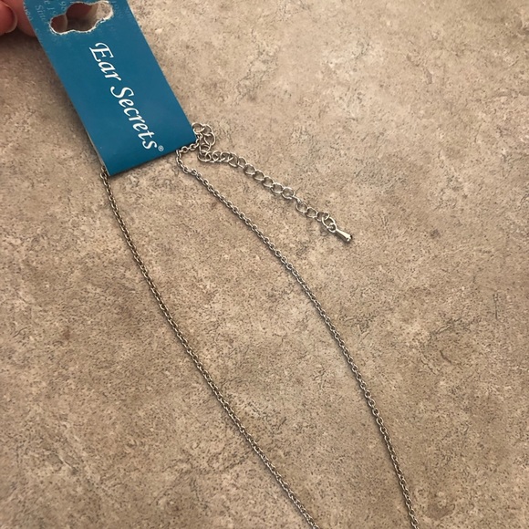 Aquamarine Butterfly Pendant & Necklace - Picture 5 of 7